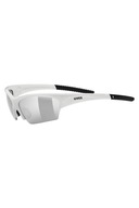 Športové slnečné okuliare Uvex Sunsation - bielo-čierne