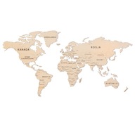Drevená mapa sveta Mapa sveta pre deti 180cm Mapa sveta na stenu Drevená mapa sveta Mapa sveta pre deti 180cm Mapa sveta na stenu