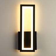NÁSTENNÉ LAMPY LED NÁSTENNÉ LAMPY ČIERNA MODERNÉ 3000K 16W DO OBÝVAČKY NÁSTENNÉ LAMPY LED NÁSTENNÉ LAMPY ČIERNA MODERNÉ 3000K 16W DO OBÝVAČKY