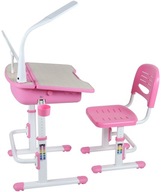 MaxErgonomic Smart Pink Stôl so stoličkou, nastaviteľný