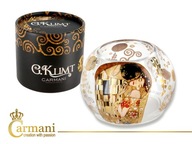 Malý guľový svietnik G. Klimt kiss CARMANI