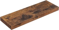 Loft plávajúca nástenná polica, rustikálna MDF, rustikálna hnedá, 60 cm Loft plávajúca nástenná polica, rustikálna MDF, rustikálna hnedá, 60 cm