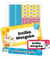 Samolepky na meno SET - VODEODOLNÉ 70 ks. Samolepky na meno SET - VODEODOLNÉ 70 ks.