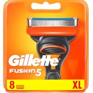 HOLIACE ČEPEĽKY GILLETTE 8x NÁHRADNÉ ČEPEĽKY FUSION 5 NA HOLENIE TVÁRE