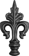 kovaný oceľový hrot 112 (V200x100 mm, priemer 40 mm) kovaný oceľový hrot 112 (V200x100 mm, priemer 40 mm)