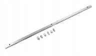 Kovová ozubená tyč, sada objímok 1000x30x8mm Kovová ozubená tyč, sada objímok 1000x30x8mm