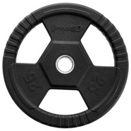 TOH25 ČIERNA OLYMPIJSKÁ TABUĽKA, OCEL POTAŽENÁ GUMY 25KG HMS TOH25 ČIERNA OLYMPIJSKÁ TABUĽKA, OCEL POTAŽENÁ GUMY 25KG HMS