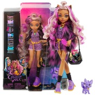 MONSTER HIGH CLAWDEEN WOLF FASHION BÁBIKA VLKOLF + KITT CRACK MOON 4+