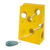 Drevené bludisko pre deti: myš a syr 3+