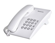 Stolný telefón Panasonic KX-TS500PDW (biely)