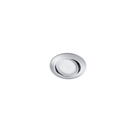 Strieborné okrúhle zápustné LED stropné svietidlo 5W RILA 650310106 Trio Strieborné okrúhle zápustné LED stropné svietidlo 5W RILA 650310106 Trio