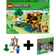 LEGO MINECRAFT SET VČELÍ ÚĽ 21241 + LEGO 30647 DARČEKOVÝ SET
