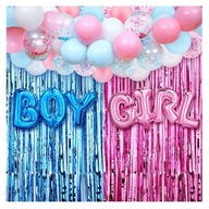 Sada dekorácií pre Gender Reveal Party Boy/Girl