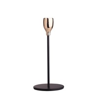 ČIERNOZLATÝ KOVOVÝ STOJAN NA SVIEČKU GLAMOUR 18,5CM ČIERNOZLATÝ KOVOVÝ STOJAN NA SVIEČKU GLAMOUR 18,5CM