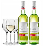 SCHLOSS WEIßWEIN 2 fľaše nealkoholického sladkého bieleho vína