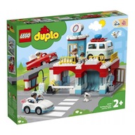 LEGO DUPLO 10948 2-poschodové parkovisko a autoumyváreň
