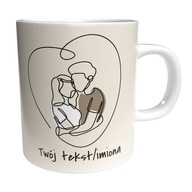 VALENTÍNSKY HRNČEK S VAŠÍM TEXTOM = LÁSKA VALENTÍNSKY HRNČEK S VAŠÍM TEXTOM = LÁSKA