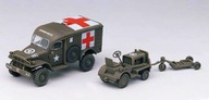 Americká sanitka a odťahové vozidlo Americká sanitka a odťahové vozidlo