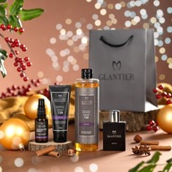 Darčeková súprava Glantier Premium Parfum 728 + Vrecúško na olej + krémový olej