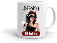 Hrnčekový darček k 18. NARODENINÁM 18 ROKOV pre ŽENU Hrnčekový darček k 18. NARODENINÁM 18 ROKOV pre ŽENU