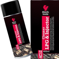 4techtools čistič LPG a vstrekovačov na čistenie výparníkov a vstrekovačov 400 ml