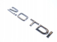 ORIGINÁL NÁPISY CHROMOVÝ ZNAK AUDI 2.0 TDI ASO ORIGINÁL NÁPISY CHROMOVÝ ZNAK AUDI 2.0 TDI ASO