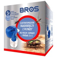 ELEKTROFUMIGÁTOR TEKUTINY 3v1 PRE MUCHY, KOMÁRE, MRANCE