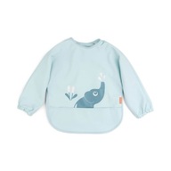 Vyrobené Deer Bib s rukávmi 6m+ Elphee Blue Vyrobené Deer Bib s rukávmi 6m+ Elphee Blue