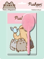 Zápisník B6/40k line tvrdá väzba Pusheen pero NOTEBOOK pre dievčatá Zápisník B6/40k line tvrdá väzba Pusheen pero NOTEBOOK pre dievčatá