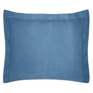 Bavlnená obliečka na vankúš 70x90, tmavomodrá