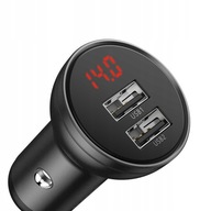 BASEUS RÝCHLA NABÍJAČKA DO AUTO 2xUSB 24W LED BASEUS RÝCHLA NABÍJAČKA DO AUTO 2xUSB 24W LED