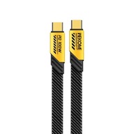 WEKOME kábel USB-C na USB-C 1,2 m (žltý)