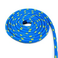 POLYPROPYLÉNOVÉ LANO 3mm modrá časť lana 100 m
