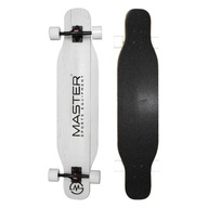 Skateboard LONGBOARD MASTER White Style 120 kg