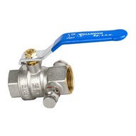 VENTIL GUĽOVÝ VENTIL 1/2" DN 15 S DIAMANTOVÝM ODVZDUŠŇOVAČOM A tlmivkou VENTIL GUĽOVÝ VENTIL 1/2" DN 15 S DIAMANTOVÝM ODVZDUŠŇOVAČOM A tlmivkou