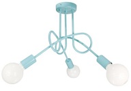 Závesné svietidlo PASTEL EDISON 3 MINT môže byť LED Závesné svietidlo PASTEL EDISON 3 MINT môže byť LED