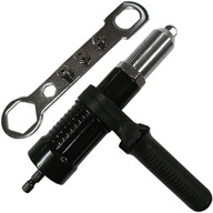 Nitovačka na hliníkové nity so skrutkovačom, uchytenie adaptéra 2,4-4,8 mm