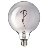 IKEA MOLNART LED žiarovka E27 140lm, veľká guľa, šedá IKEA MOLNART LED žiarovka E27 140lm, veľká guľa, šedá