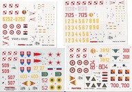 Sada obtlačkov na Su-17,20,22 7ks 1/72 Sada obtlačkov na Su-17,20,22 7ks 1/72