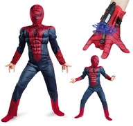 SPIDERMAN OUTFIT KOSTÝM SVALY RUKAVICE 122/128 SPIDERMAN OUTFIT KOSTÝM SVALY RUKAVICE 122/128