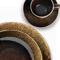 Alumina DARK LOFT DINNER servis + šálky pre 6 osôb Alumina DARK LOFT DINNER servis + šálky pre 6 osôb