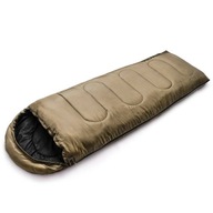 Turistický spací vak Meteor s kapucňou, pravý zips Turistický spací vak Meteor s kapucňou, pravý zips