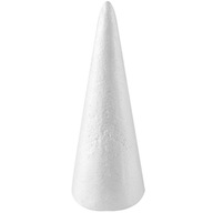 Polystyrénový kužeľ 28cm na VIANOČNÚ dekoráciu 1ks Polystyrénový kužeľ 28cm na VIANOČNÚ dekoráciu 1ks
