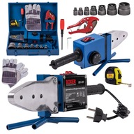 ZVÁRACÍ STROJ NA ZVÁRANIE PP PVC POTRUBIE STRONG SET ZVÁRACÍ STROJ NA ZVÁRANIE PP PVC POTRUBIE STRONG SET