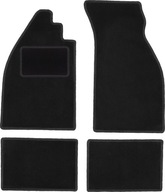 Čierne velúrové rohože LUX pre VW GARBUS 38-03