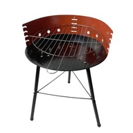 GRIL NA UHLIE 56CM, OHEŇ 36CM + CHrómový GRIL KLASICKÝ BBQ KRUHOVÝ PIKNIK GRIL NA UHLIE 56CM, OHEŇ 36CM + CHrómový GRIL KLASICKÝ BBQ KRUHOVÝ PIKNIK