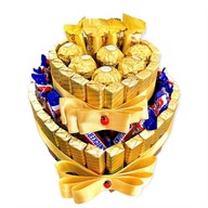 Darčeková súprava tort s čokoládou Merci a Ferrero Darčeková súprava tort s čokoládou Merci a Ferrero