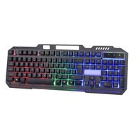 Kovová GAMING klávesnica s RGB podsvietením Kovová GAMING klávesnica s RGB podsvietením