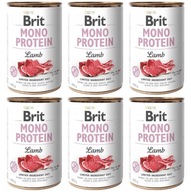 Brit Mono Protein Lamb 400 g - 6 ks. Brit Mono Protein Lamb 400 g - 6 ks.