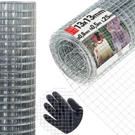 Chovateľská sieť 0,5m 50cm, zváraná, pozinkovaná, 13x13, 25m Chovateľská sieť 0,5m 50cm, zváraná, pozinkovaná, 13x13, 25m